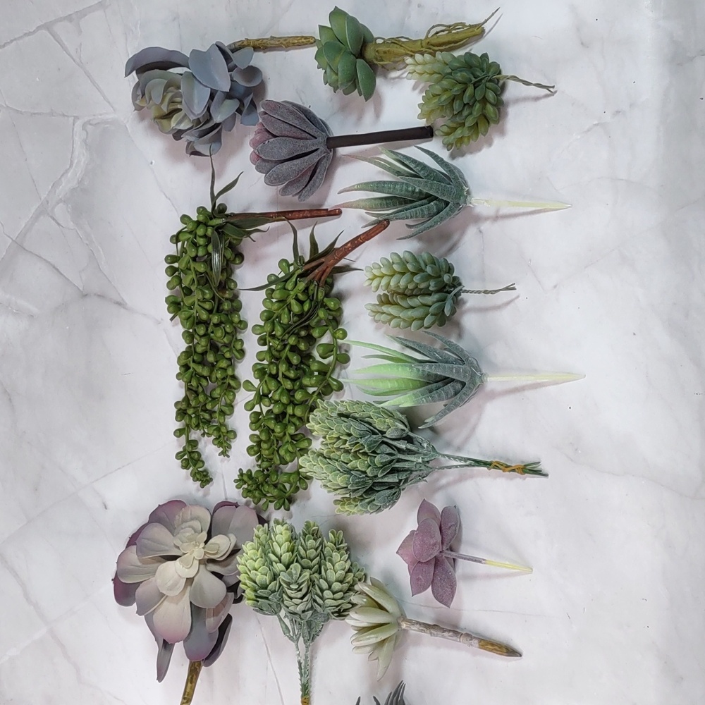 Campo Premium Artificial Succulent Plants 15 Pc.